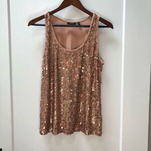 Apt 9 shimmering tank top woman’s size L‎